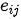 e_{ij}